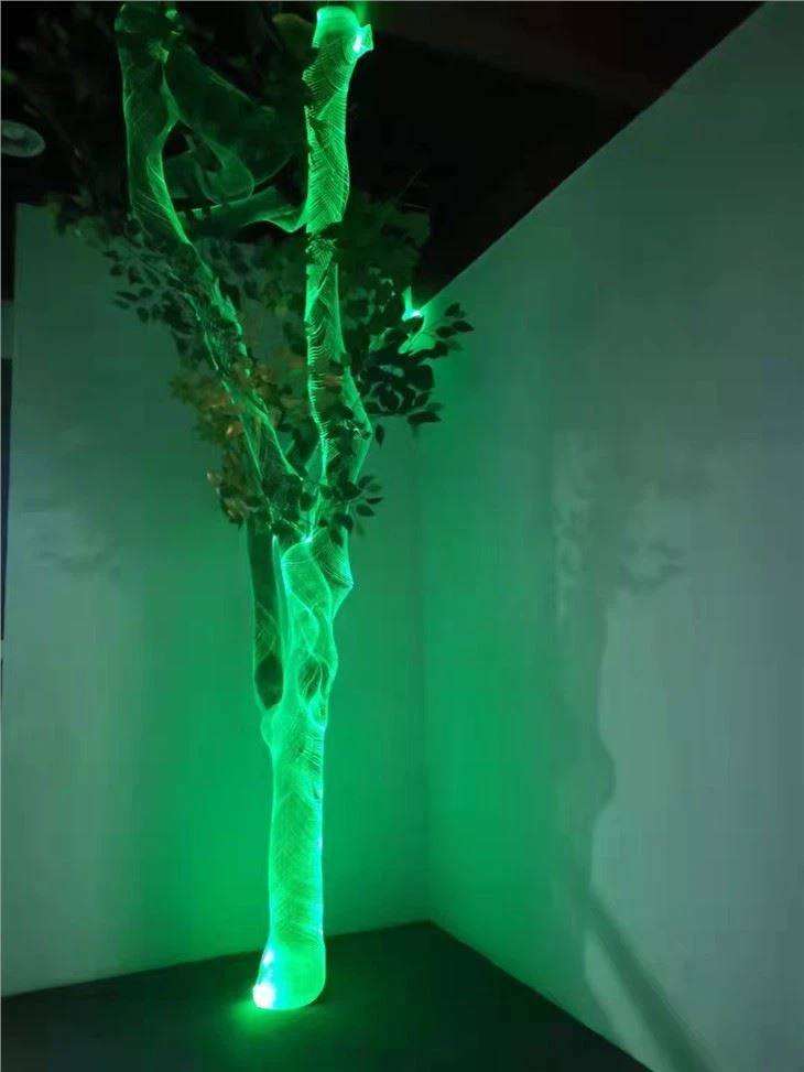 Kit rete di illuminazione a rete in fibra ottica